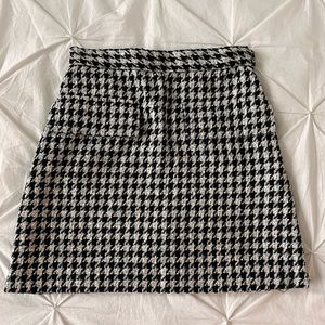 H&M Textured Mini Skirt